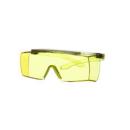 3M™ SecureFit™ 3700 Überbrille, limettengrüne Bügel, Scotchgard™ Anti-Fog-Beschichtung (K&N), gelbe Scheibe, SF3703SGAF-GRN-EU, 20 pro Packung