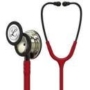 3M™ Littmann® Classic III™ Stethoskop zur Überwachung, 5864, champagnerfarbenes Bruststück, burgunderroter Schlauch, Schlauchans