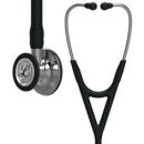 3M™ Littmann® Cardiology IV™ Stethoskop für die Diagnose, 6177, Bruststück und Schlauchanschluss hochglanzpoliert, schwarzer Sch