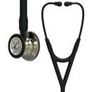 3M™ Littmann® Cardiology IV™ Stethoskop für die Diagnose, 6179, champagnerfarbenes Bruststück, schwarzer Schlauch, Schlauchansch