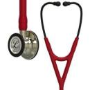 3M™ Littmann® Cardiology IV™ Stethoskop für die Diagnose, 6176, Bruststück und Schlauchanschluss champagnerfarben, burgunderrote