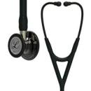 3M™ Littmann® Cardiology IV™ Stethoskop für die Diagnose, 6204, hochglänzendes Smoke-Finish Bruststück, schwarzer Schlauch, cham