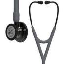 3M™ Littmann® Cardiology IV™ Stethoskop für die Diagnose, 6238, hochglänzendes, Smoke-Finish Bruststück, grauer Schlauch, Schlau