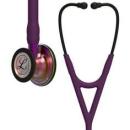 3M™ Littmann® Cardiology IV™ Stethoskop für die Diagnose, 6205, regenbogenfarbenes Bruststück, pflaumenfarbener Schlauch, violet