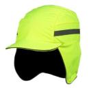 3M™ First Base™ 3 Anstoßkappe 2021209, Winter, fluoreszierende Warnfarbe, Gelb, verkürzter Schirm, 55 mm