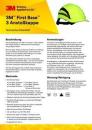 3M™ First Base™ 3 Anstoßkappe Classic, Grau, Mikro-Schirm, 25 mm, 50 Stk./Karton 2030664