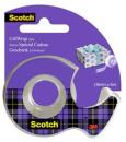 Scotch® GiftWrap Satinklebeband, 19 mm x 6 m, 1 Rolle auf Handabroller