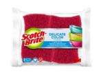Scotch-Brite® Delicate Color nicht kratzender, Reinigungsschwamm, 2 Stück pro Packung