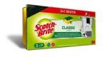 Scotch-Brite® Classic Griffschwamm, 2 Stück pro Packung + 1 Stück gratis