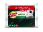 Scotch-Brite® Classic XL Scheuerpad, 2 Stück pro Packung + 1 Stück gratis