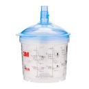 3M™ PPS™ Type V Deckel- und Becher-Kits, 400 ml, 125 µm, 16352