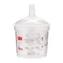 3M™ PPS™ Type V Deckel- und Becher-Kits, 400 ml, 200 µm, 16152