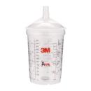 3M™ PPS™ Type V Deckel- und Becher-Kits, 700 ml, 200 µm, 16160