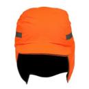 3M™ First Base™ 3 Anstoßkappe 2021218, Winter, fluoreszierende Warnfarbe, Orange, verkürzter Schirm, 55 mm, individuell