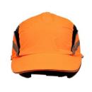 3M™ First Base™ 3 Anstoßkappe 2021875, Classic, fluoreszierende Warnfarbe, Orange, Standard-Schirm, 70 mm, individuell