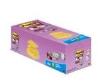 Post-it® Super Sticky Z-Notes, Gelb, 76 mm x 76 mm, Promotion, 90 Blatt/Block, 16 Blöcke + 4 Gratis/Packung, 100% PEFC SGSCH-PEFC-COC-110078