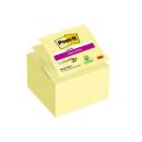Post-it® Super Sticky Z-Notes Im Großformat, Gelb, Liniert, 101 mm x 101 mm, 90 Blatt/Block, 5 Blöcke/Packung, 100% PEFC SGSCH-PEFC-COC-110078