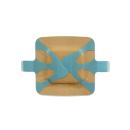 3M™ Tegaderm™ Silikon-Schaumverband, 90640, 7,5 cm x 7,5 cm, 10 / Packung, quadratisch mit Haftrand
