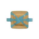 3M™ Tegaderm™ Silikon-Schaumverband, 90641, 10 cm x 10 cm, 10 / Packung, quadratisch mit Haftrand