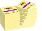 Post-it® Super Sticky Notes, Gelb, 47.6 mm x 47.6 mm, 12 Blöcke