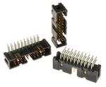 3M™ N2520-5002 RB, Wannenstiftstecker, Low Profile, 90° abgewinkelt, 20-polig, 2500 Serie, 2,54 mm, 0,76 µm Au, Schwarz