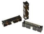 3M™ N2524-6002 RB, Wannenstiftstecker, Low Profile, 180° gerade, 24-polig, 2500 Serie, 2,54 mm, 0,76 µm Au, Schwarz
