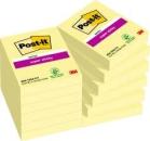Post-it® Super Sticky Notes, Gelb, 47.6 mm x 73 mm, 12 Blöcke