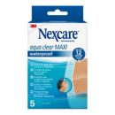 Nexcare™ Aqua Clear MAXI Waterproof Pflaster, 60 mm x 88 mm, 5/Pack