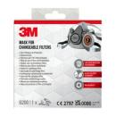 3M™ Mask body for Changeable Filters M, 6200BC1, 1/Pack