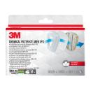3M™ Filterkit 6004BC1 für Masken der Serie 6000, ABEK1P3, (2 x 6059 ABEK1- + 2 x 5935 P3- + 2 x 501-Halter), 1 pro Karton, 4 Kartons/VE