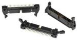 3M™ N3432-6302 RB, Wannenstiftstecker, 180° gerade, 40-polig, 3000 Serie, 2,54 mm, 0,76 µm Au, Schwarz