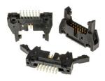 3M™ N3314-6303 RB, Wannenstiftstecker, 180° gerade, 14-polig, 3000 Serie, 2,54 mm, 0,76 µm Au, Schwarz
