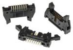 3M™ N3408-6202 RB, Wannenstiftstecker, 180° gerade, 16-polig, 3000 Serie, 2,54 mm, 0,76 µm Au, Schwarz
