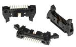 3M™ N3428-6202 RB, Wannenstiftstecker, 180° gerade, 20-polig, 3000 Serie, 2,54 mm, 0,76 µm Au, Schwarz, 300 Stück