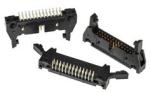 3M™ N3429-5302 RB, Wannenstiftstecker, 90° abgewinkelt, 26-polig, 3000 Serie, 2,54 mm, 0,76 µm Au, Schwarz