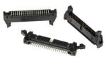 3M™ N3432-6202 RB, Wannenstiftstecker, 180° gerade, 40-polig, 3000 Serie, 2,54 mm, 0,76 µm Au, Schwarz