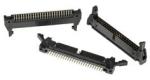 3M™ N3433-6302 RB, Wannenstiftstecker, 180° gerade, 50-polig, 3000 Serie, 2,54 mm, 0,76 µm Au, Schwarz