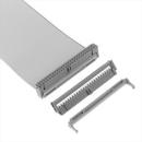 3M™ D89116-0031 HK, Buchsenstecker, vorverrastet, 16-polig, 891 Serie, 2,54 mm, 0,38 µm Au Grau