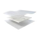 3M™ Kerramax Care™ Superabsorbierende Wundauflage mit Haftrand, CWL1000, 16 cm x 16 cm, 5 Stück/Packung