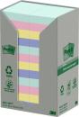Post-it® Recycling Notes, Verschiedene Farben, 38 mm x 51 mm, 100 Blatt/Block, 24 Blöcke/Packung, 100% PEFC Recycled SGSCH-PEFC-COC-110078