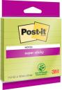 Post-it® Super Sticky Notes im Großformat, Grün, Liniert, 101 mm x 101 mm, 45 Blatt/Block, 1 Block/Packung, 100% PEFC SGSCH-PEFC-COC-110078