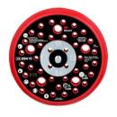3M Xtract™ Hookit™ Stützteller, 89410, 125mm, hart, rot, 10 Stück/Karton