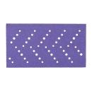 3M™ Cubitron™ II Hookit™ Purple Schleifstreifen 737U, 70 mm x 127 mm, Multihole, 180+, 51389