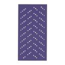 3M™ Cubitron™ II Hookit™ Purple Schleifstreifen 737U, 115 mm x 225 mm, Multihole, 80+, 51399