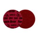 Scotch-Brite™ Präzisions-Vliesscheibe, PN-DH, Mittel, 115 mm x Keine Bohrung (NH), 25/Innenverpackung, 100 Stück/Karton