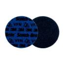 Scotch-Brite™ Präzisions-Vliesscheibe, PN-DH, Sehr fein, 125 mm x Keine Bohrung (NH), 25/Innenverpackung, 100 Stück/Karton