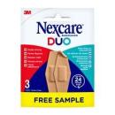 Nexcare™ DUO Pflater, Muster Pack, 22 mm x 57 mm, 3/Pack