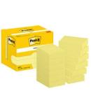 Post-it® Notes, Gelb, 38 mm x 51 mm, 100 Blatt/Block, 12 Blöcke/Packung, Kartonverpackung, 100% PEFC SGSCH-PEFC-COC-110078
