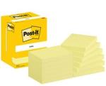 Post-it® Notes, Gelb, 76 mm x 102 mm, 100 Blatt/Block, 12 Blöcke/Packung, Kartonverpackung, 100% PEFC SGSCH-PEFC-COC-110078