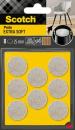 Scotch® Extra weiche Filzpads SP84A21, selbsthaftend, beige, Ø 25 mm, 8/Packung